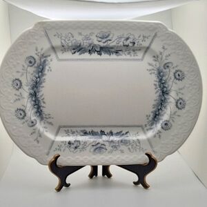 VTG Sylvan Semi Porcelain Johnson Bros. England Serving Platter